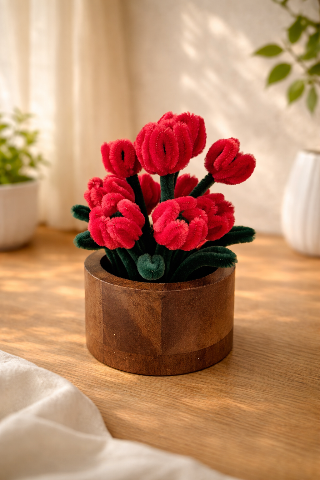 Wooden Pot
